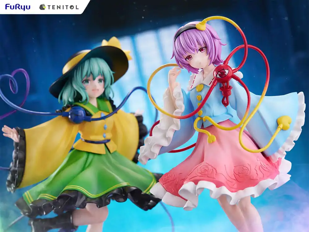 Touhou Project Tenitol PVC figúrka Koishi Komeiji & Satori Komeiji 22 cm termékfotó