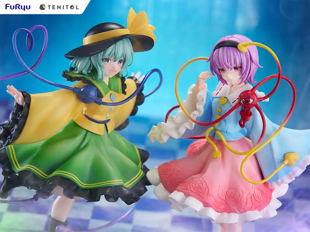 Touhou Project Tenitol PVC figúrka Koishi Komeiji & Satori Komeiji 22 cm termékfotó