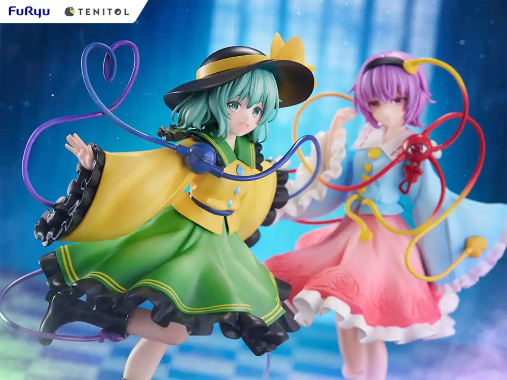 Touhou Project Tenitol PVC figúrka Koishi Komeiji & Satori Komeiji 22 cm termékfotó