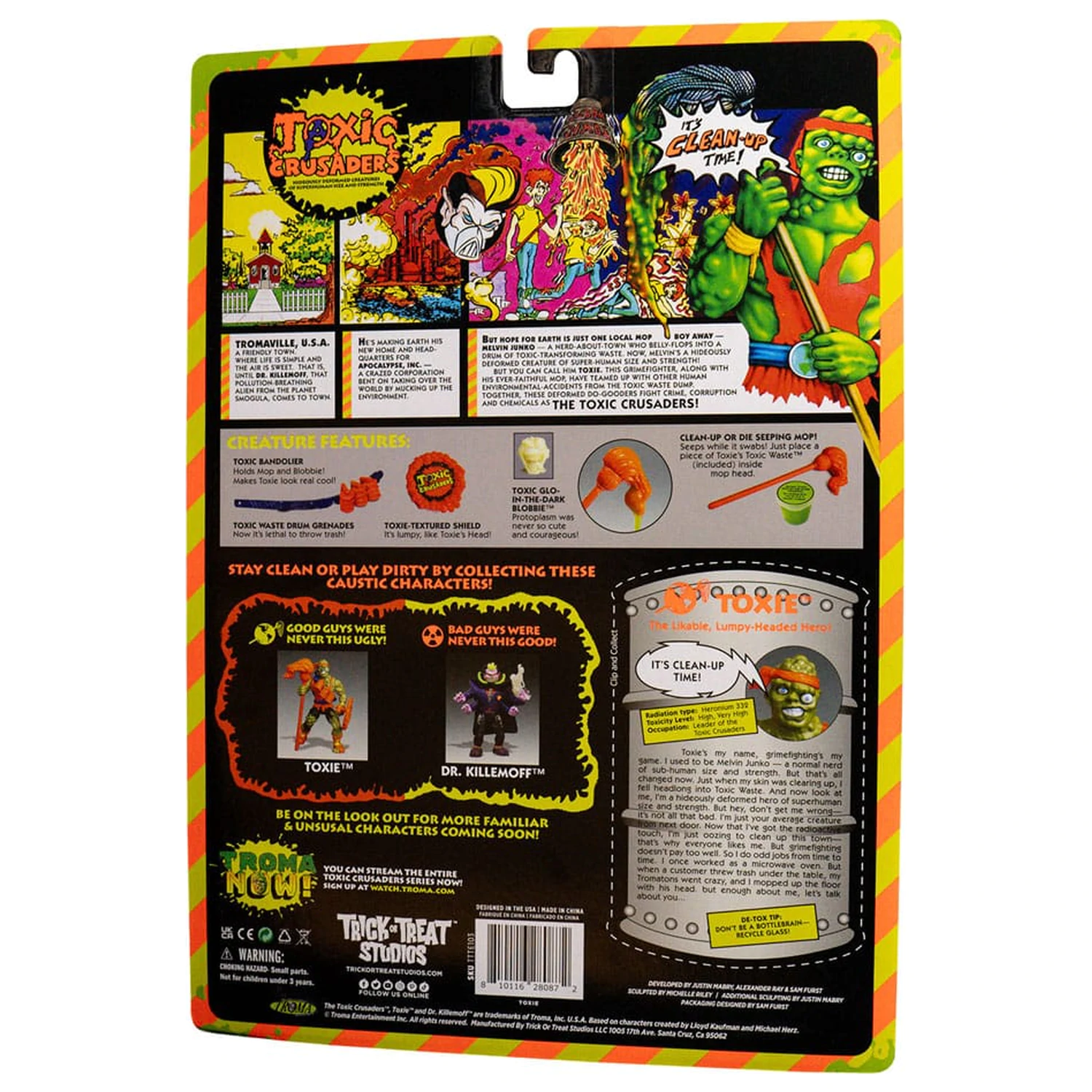 Toxic Crusader Action Figure 1/6 Toxie 13 cm produktová fotografia