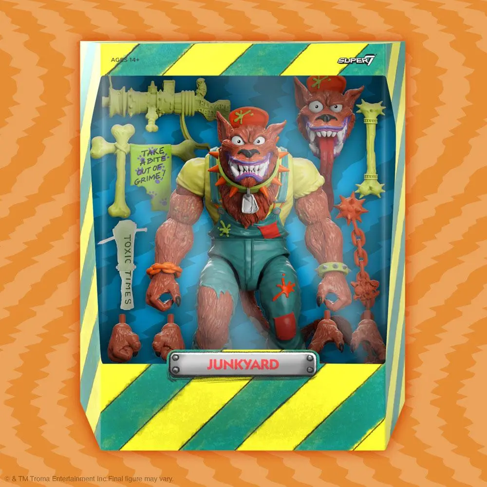 Toxic Crusaders Ultimates Akčná figúrka Junkyard 18 cm termékfotó