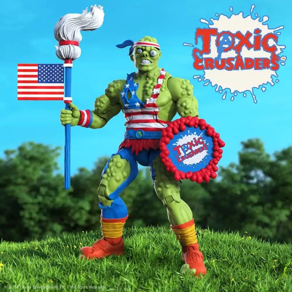 Toxic Crusaders Ultimates akčná figúrka Toxie (Vintage Toy America) 18 cm termékfotó