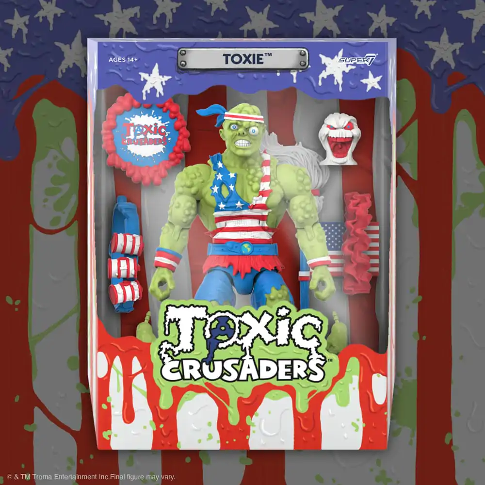 Toxic Crusaders Ultimates akčná figúrka Toxie (Vintage Toy America) 18 cm termékfotó