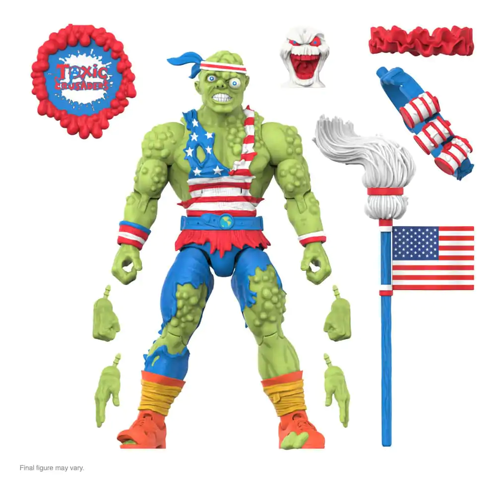 Toxic Crusaders Ultimates akčná figúrka Toxie (Vintage Toy America) 18 cm termékfotó