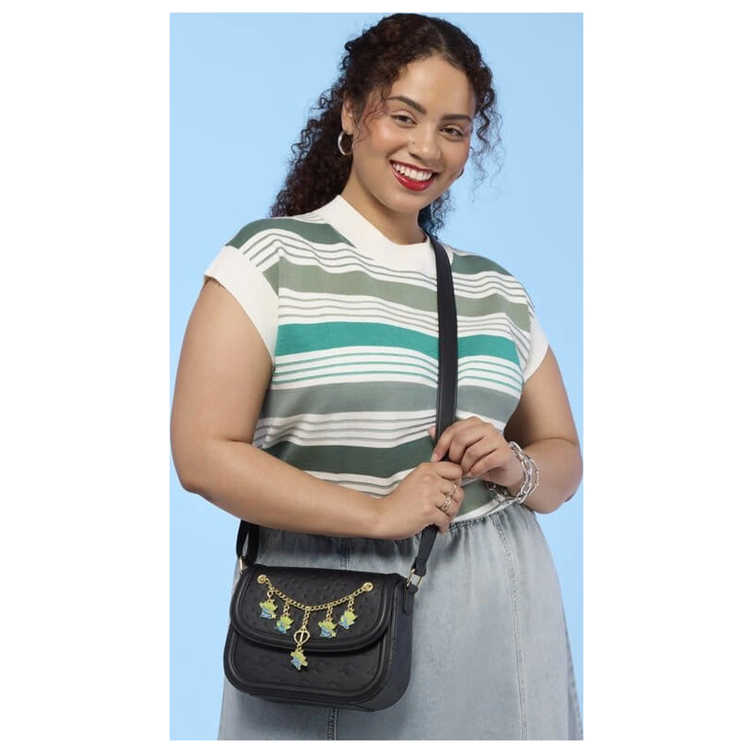 Toy Story 5 Aliens Charm Crossbody taška produktová fotografia