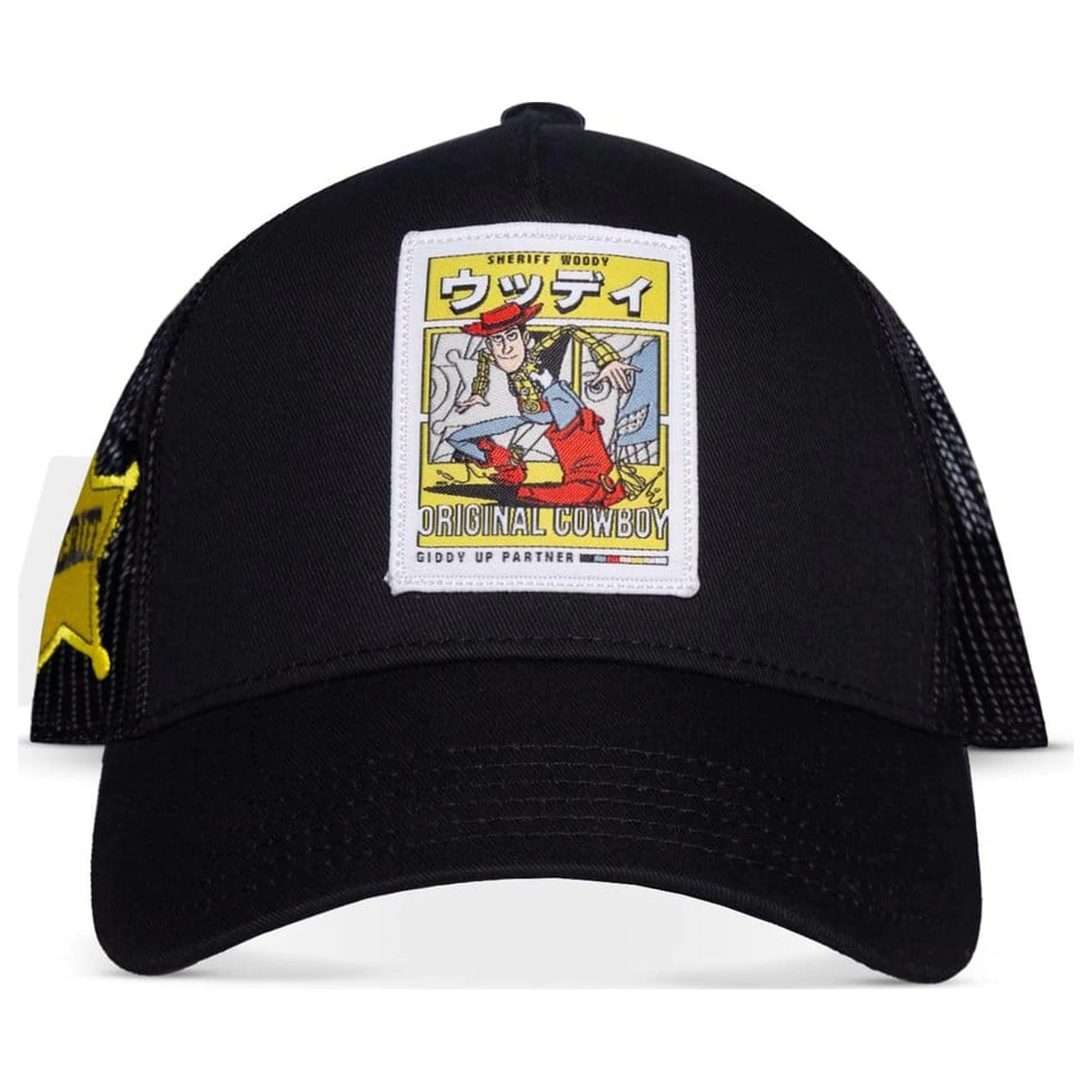 Toy Story 5 šiltovka trucker Woody produktová fotografia