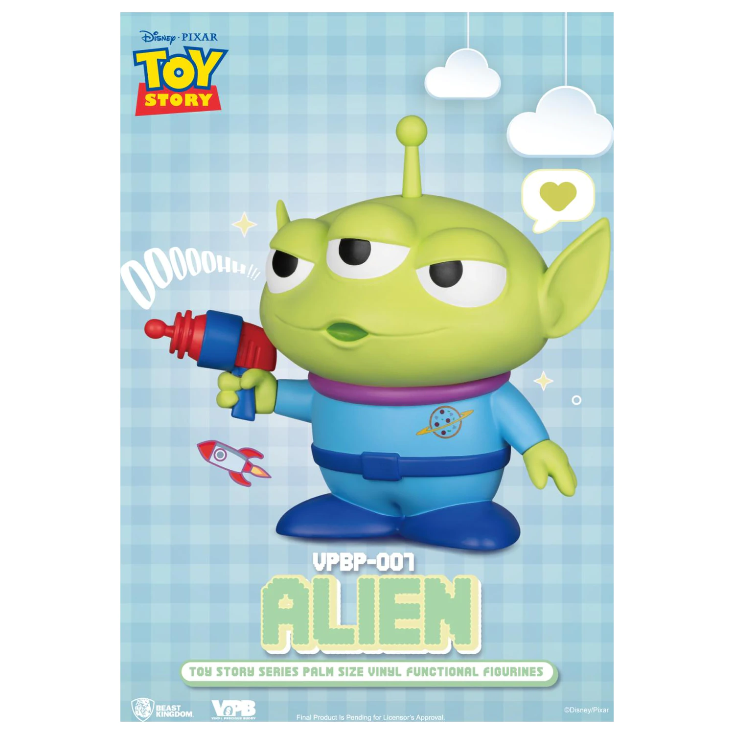 Toy Story Alien Bank vinylová figúrka 12cm produktová fotografia