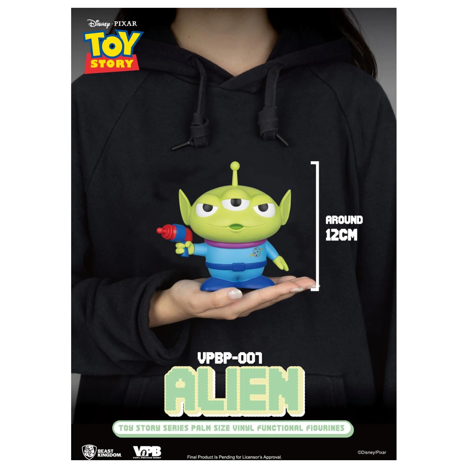 Toy Story Alien Bank vinylová figúrka 12cm produktová fotografia
