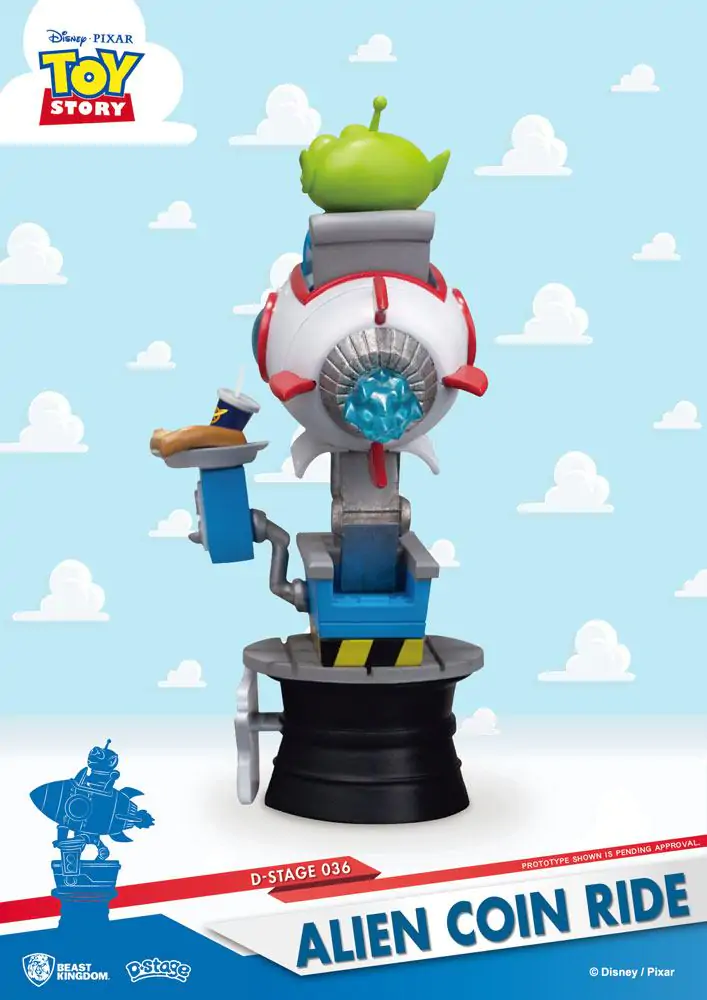 Toy Story D-Stage PVC Dioráma Alien Coin Ride 15 cm produktová fotografia