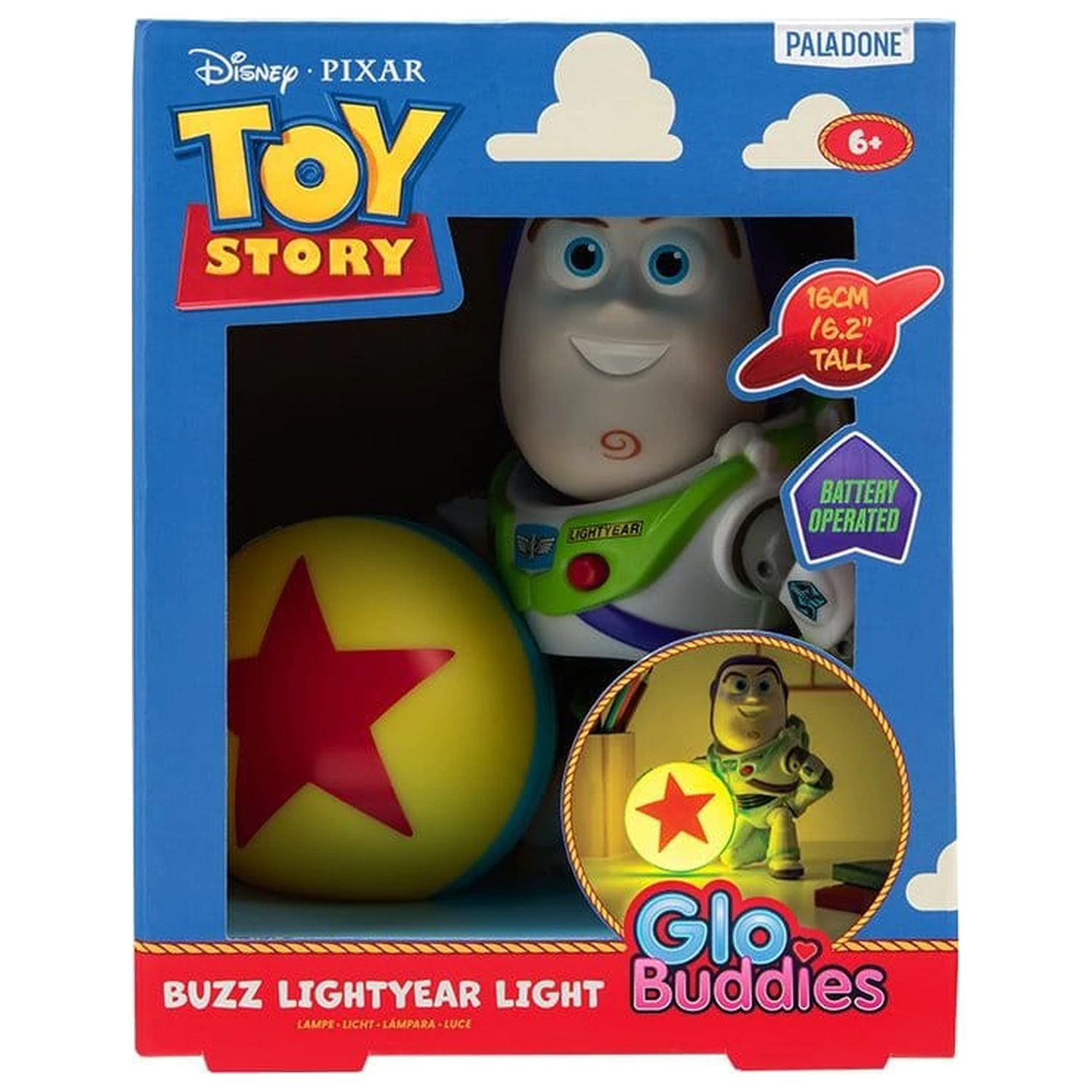 Toy Story GloBuddies svetelný Buzz Lightyear produktová fotografia