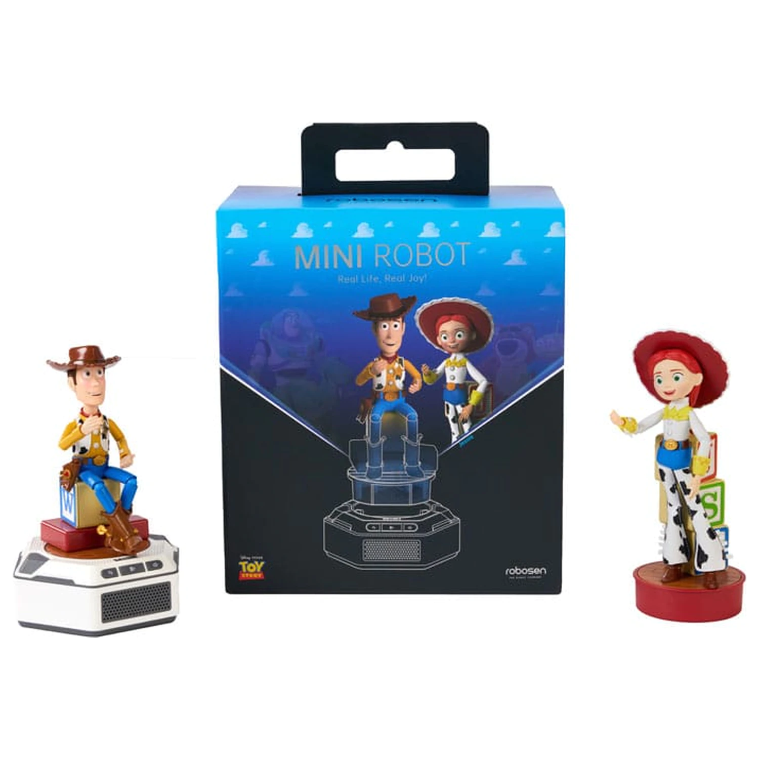 Toy Story interaktívny mini robot 2 balenie Woody & Jessie *Anglická verzia* produktová fotografia