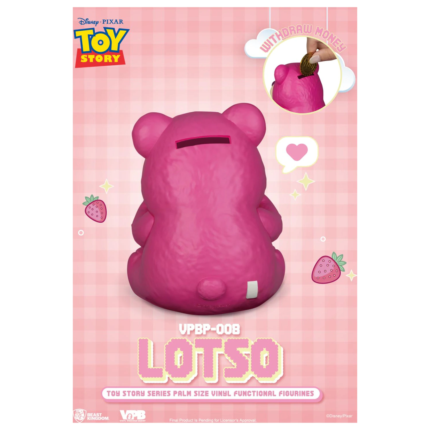 Toy Story Lotso Bank Vinylová figúrka 11,6 cm produktová fotografia