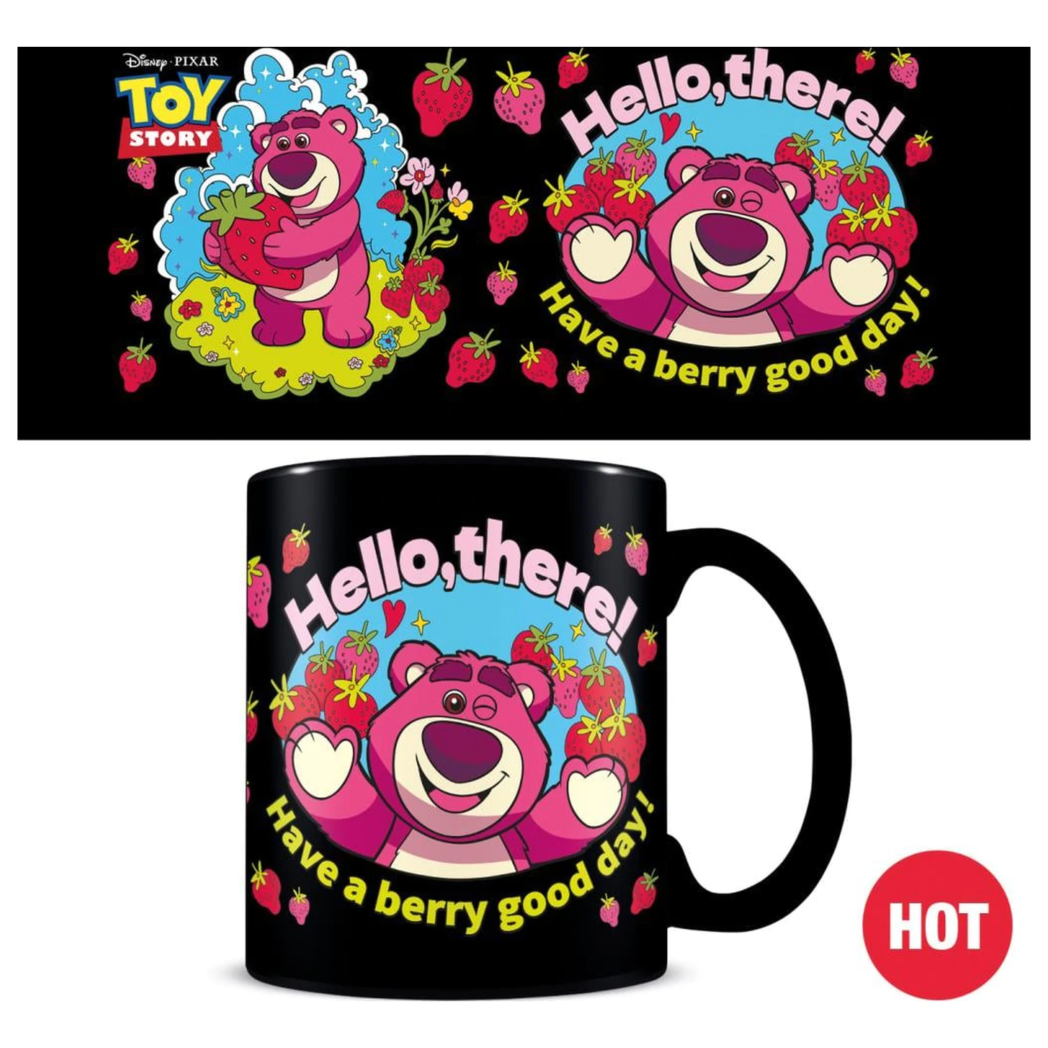 Toy Story Lotso hrnček meniaci farbu teplom produktová fotografia