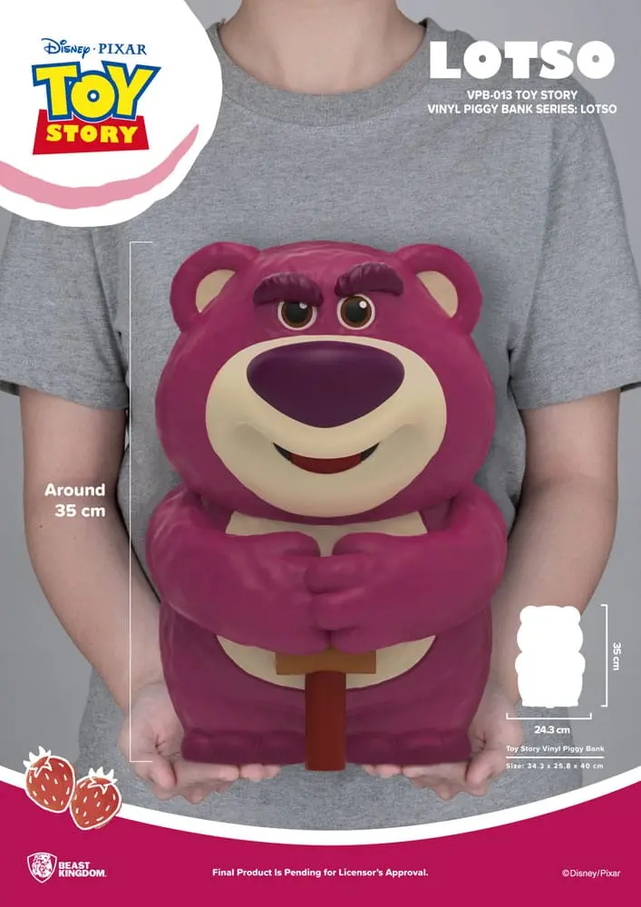 Toy Story Piggy Vinyl Prasiatko Lotso 35 cm produktová fotografia