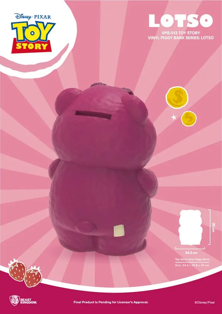 Toy Story Piggy Vinyl Prasiatko Lotso 35 cm produktová fotografia