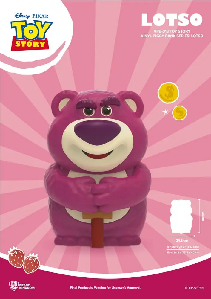 Toy Story Piggy Vinyl Prasiatko Lotso 35 cm produktová fotografia