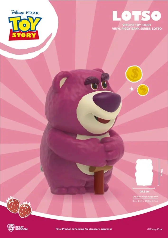 Toy Story Piggy Vinyl Prasiatko Lotso 35 cm produktová fotografia