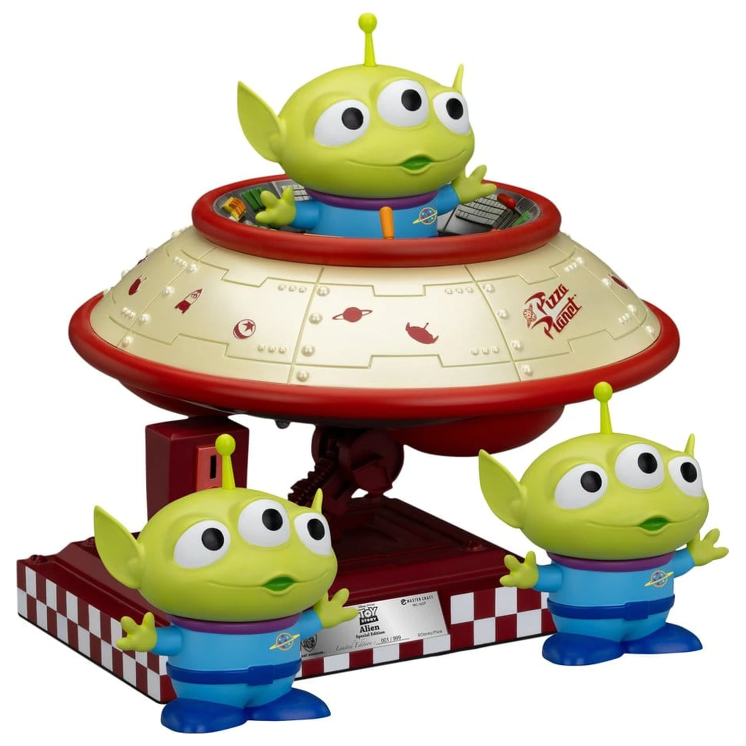 Toy Story Socha Master Craft Aliens špeciálna edícia 28 cm produktová fotografia
