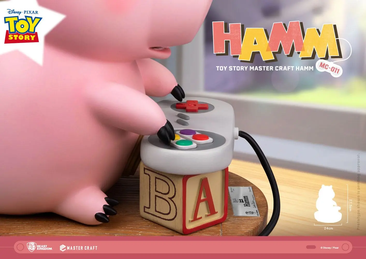 Toy Story Master Craft Socha Hamm 28 cm produktová fotografia