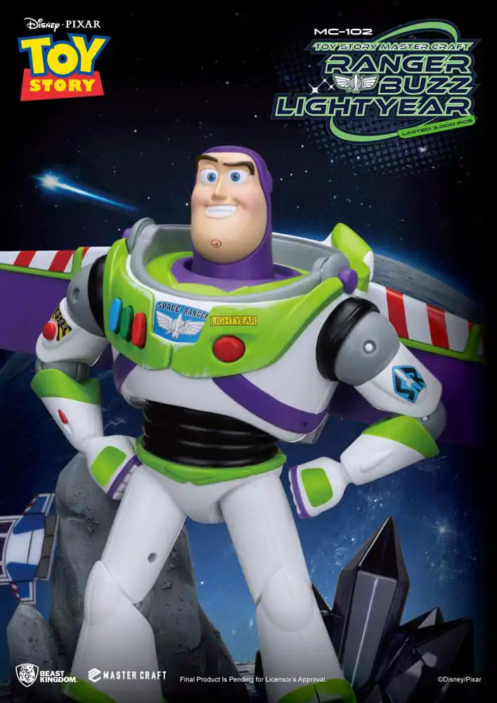 Toy Story Master Craft Socha Ranger Buzz Lightyear 34 cm produktová fotografia