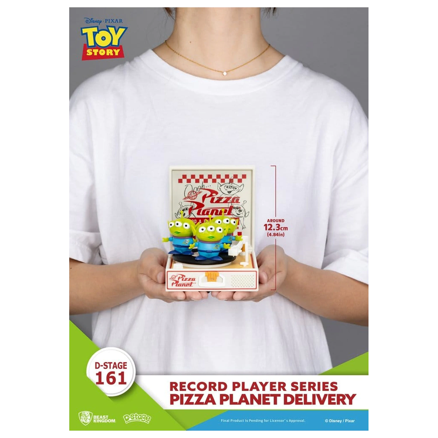 Toy Story Record Player Series PVC figúrka Pizza Planet Delivery 12 cm produktová fotografia