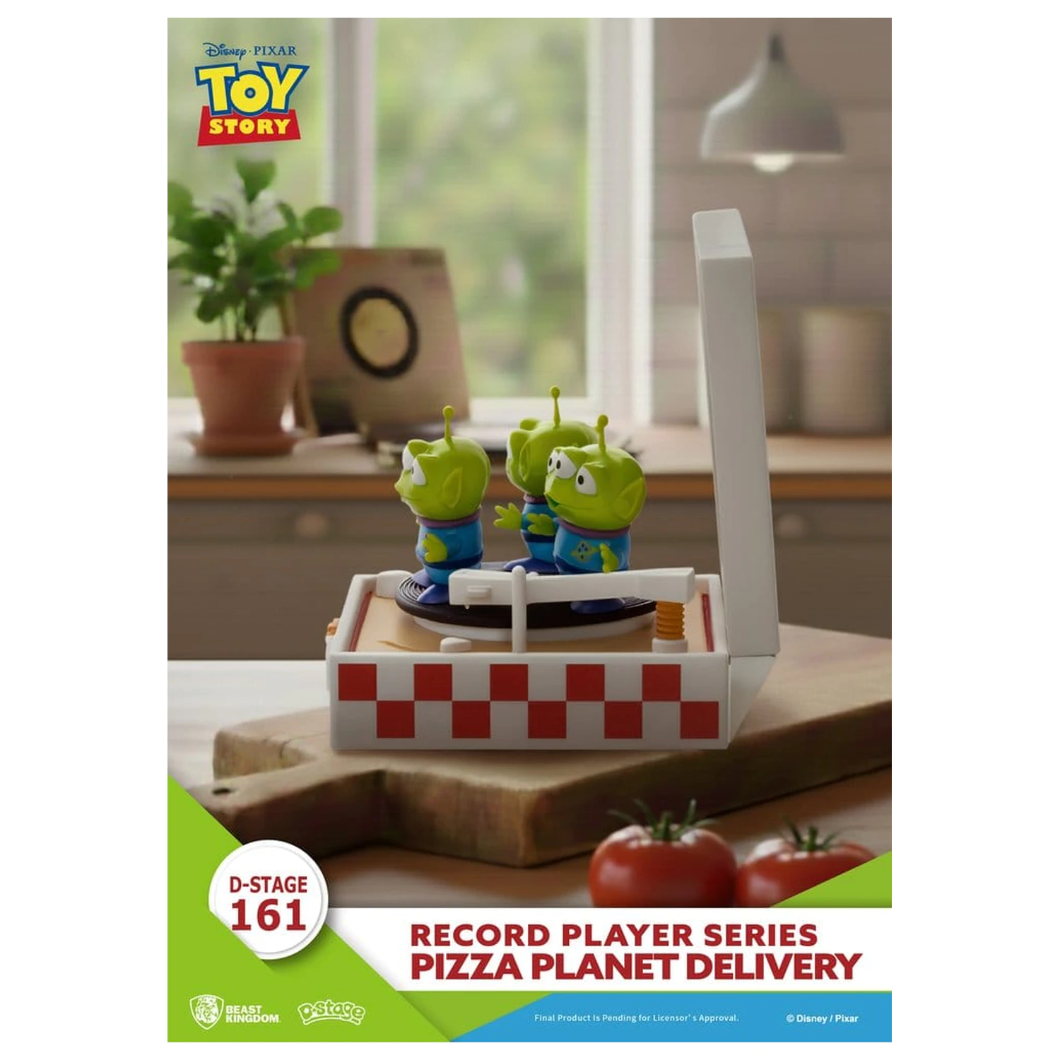 Toy Story Record Player Series PVC figúrka Pizza Planet Delivery 12 cm produktová fotografia
