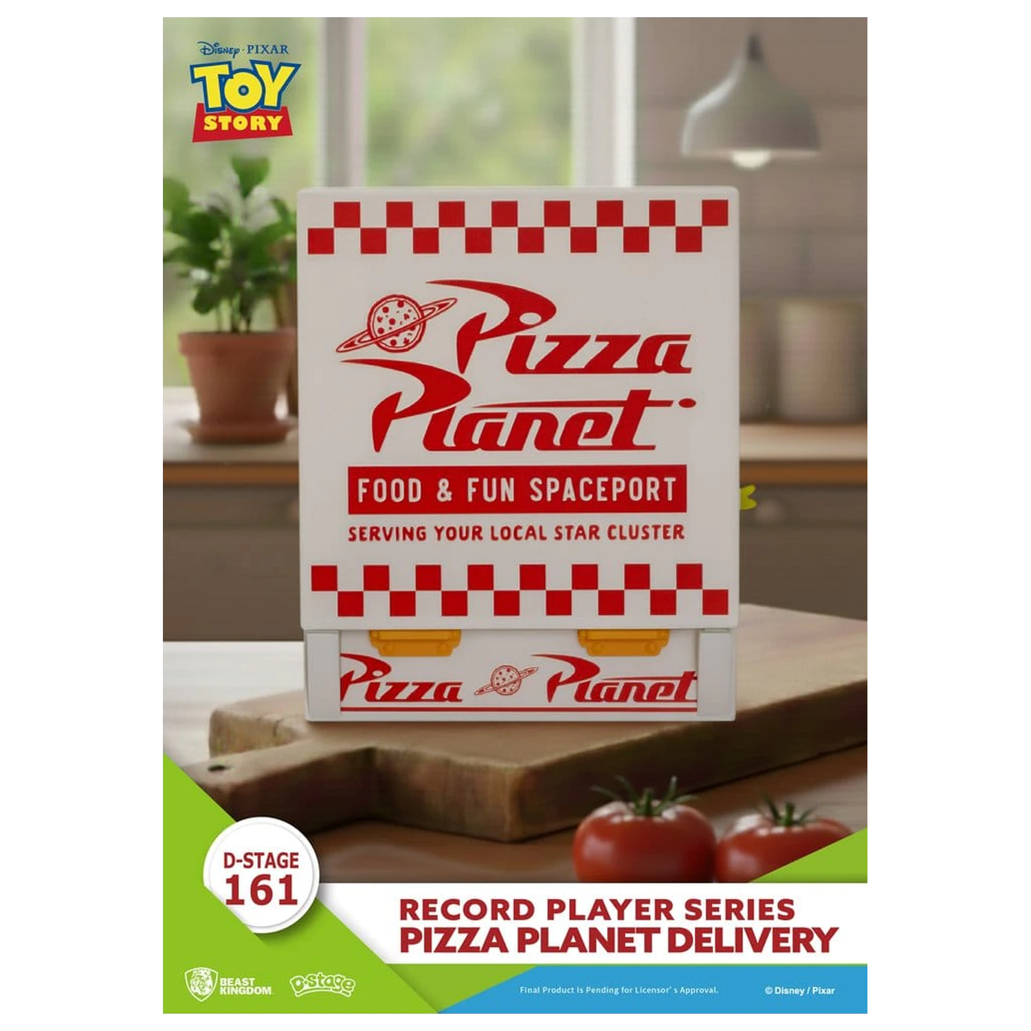 Toy Story Record Player Series PVC figúrka Pizza Planet Delivery 12 cm produktová fotografia