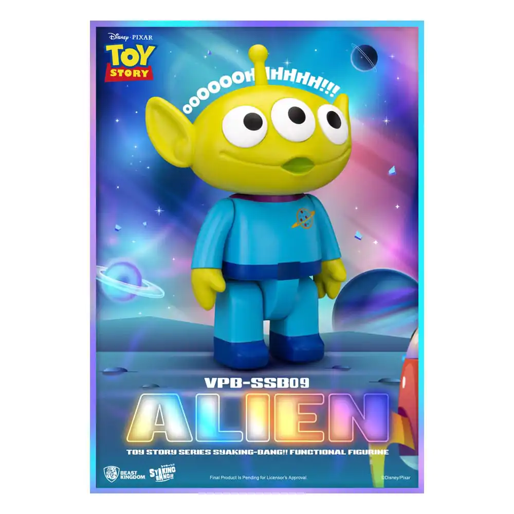 Toy Story Syaking Bang Series PVC pokladnička Alien 33 cm produktová fotografia