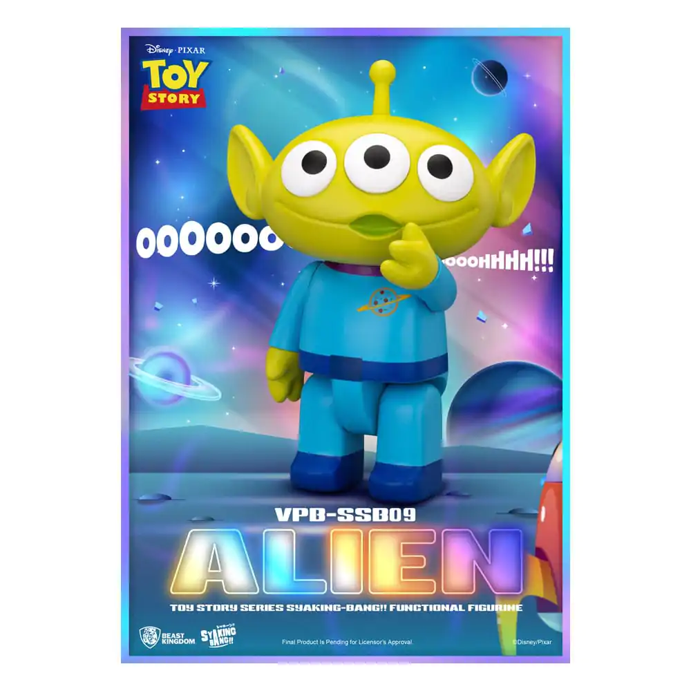 Toy Story Syaking Bang Series PVC pokladnička Alien 33 cm produktová fotografia