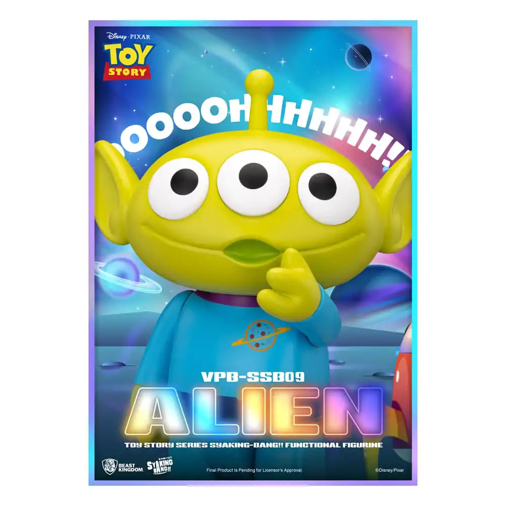 Toy Story Syaking Bang Series PVC pokladnička Alien 33 cm produktová fotografia