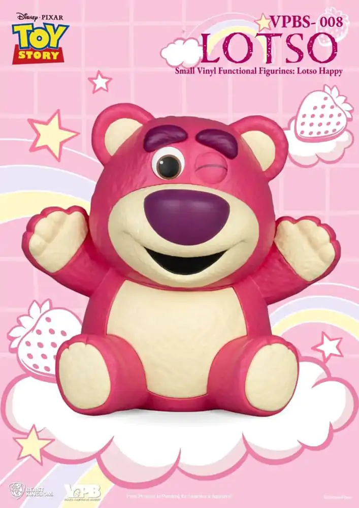 Toy Story Prasiatko Vinyl Banka Lotso Happy Vers. 25 cm produktová fotografia