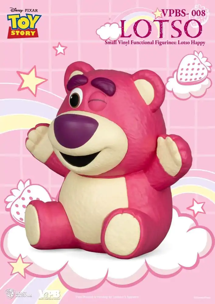 Toy Story Prasiatko Vinyl Banka Lotso Happy Vers. 25 cm produktová fotografia