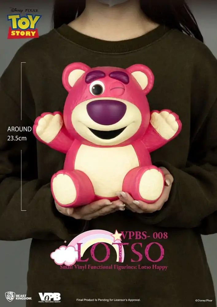 Toy Story Prasiatko Vinyl Banka Lotso Happy Vers. 25 cm produktová fotografia