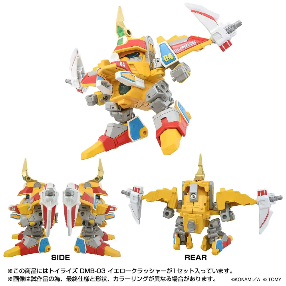 Akčná figúrka Toyrise DMB-03 Yellow Crusher 11 cm produktová fotografia