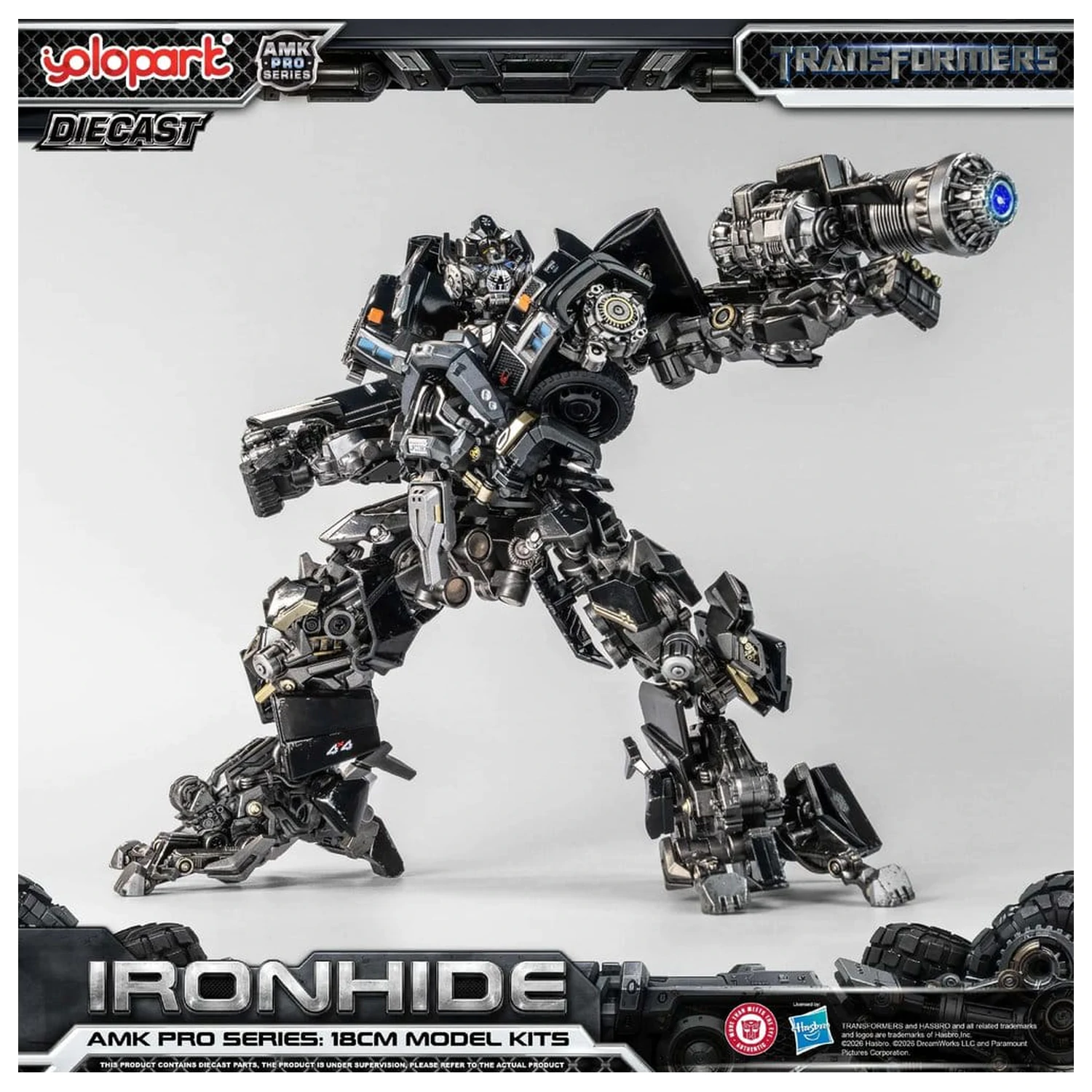 Transformers (2007) AMK PRO Series Plastový model kit Ironhide 18 cm produktová fotografia