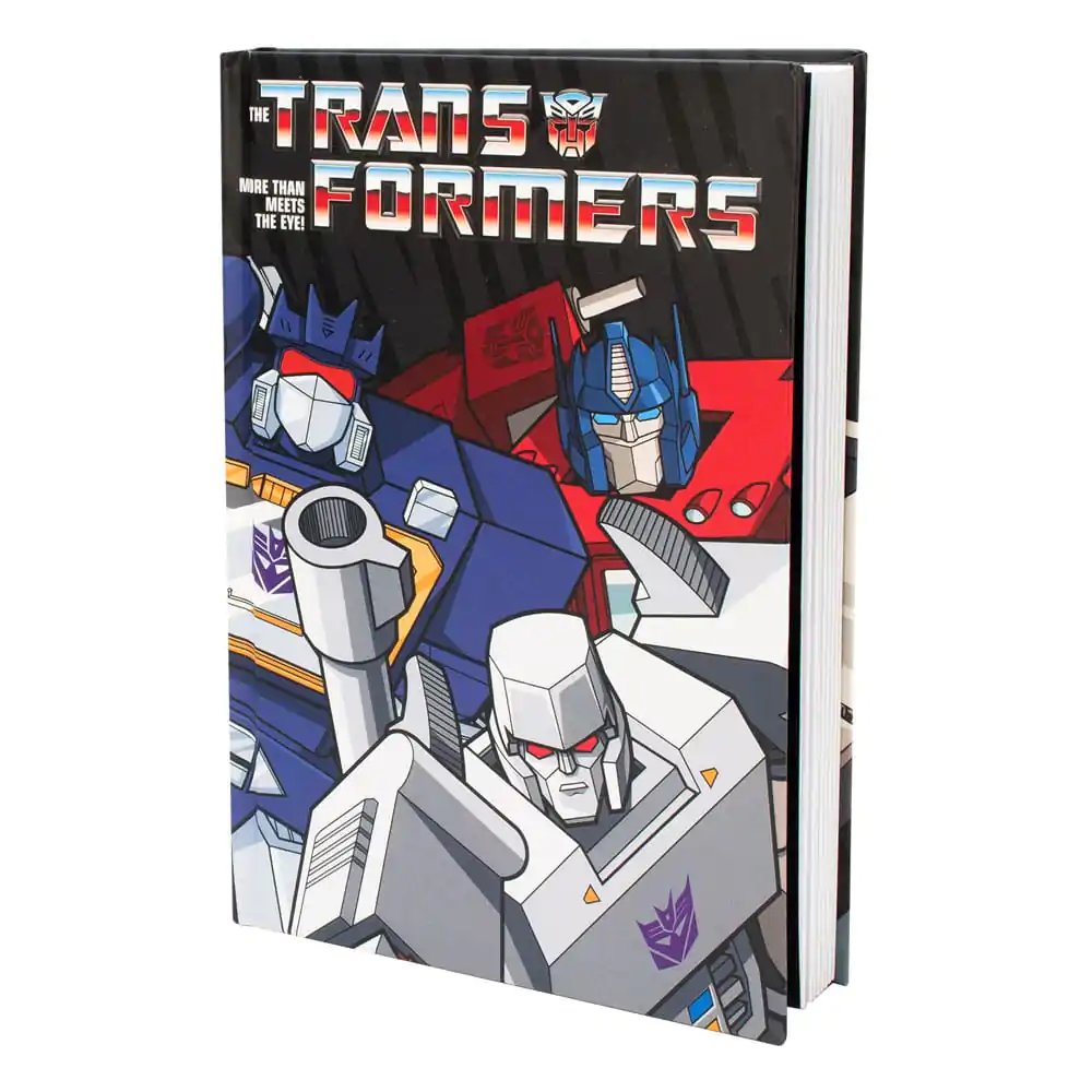 Transformers A5 zápisník produktová fotografia