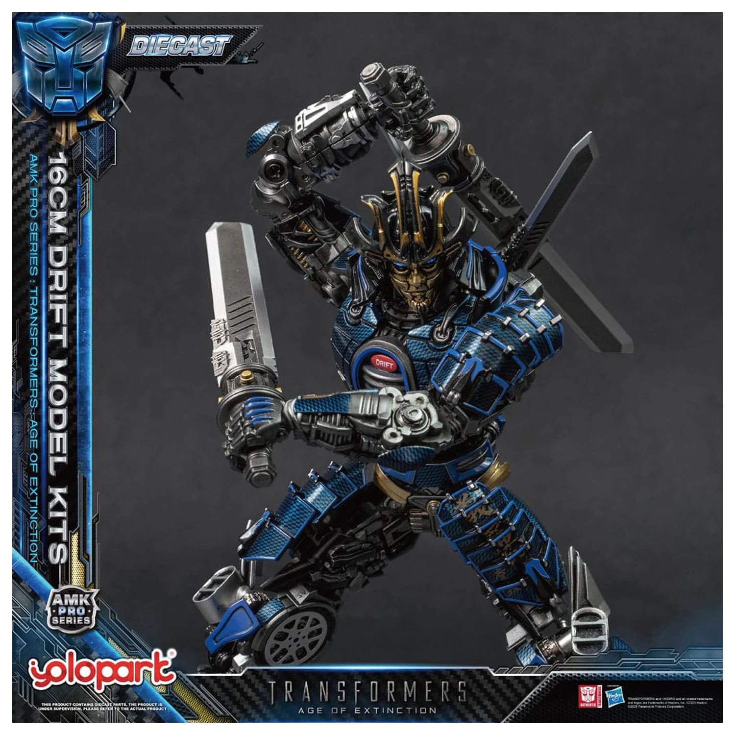 Transformers: Age of Extinction AMK Pro Series Model Kit Drift 16 cm produktová fotografia