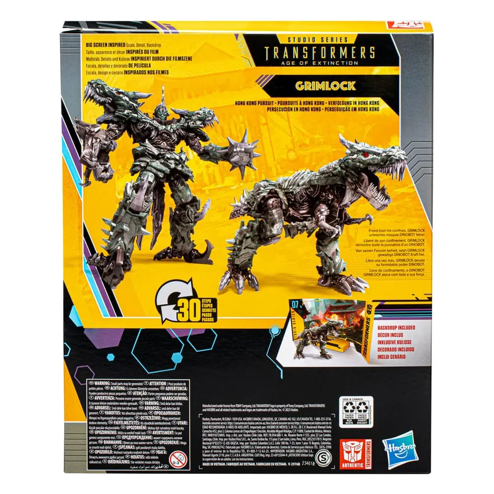 Transformers: Age of Extinction Buzzworthy Bumblebee Leader Class Akčná figúrka 07BB Grimlock 22 cm produktová fotografia