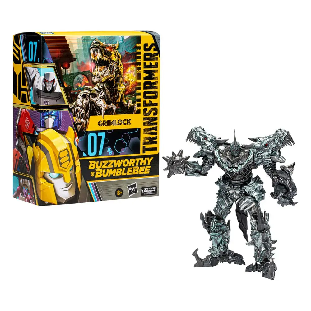 Transformers: Age of Extinction Buzzworthy Bumblebee Leader Class Akčná figúrka 07BB Grimlock 22 cm produktová fotografia