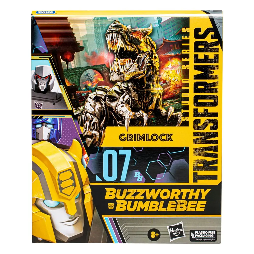 Transformers: Age of Extinction Buzzworthy Bumblebee Leader Class Akčná figúrka 07BB Grimlock 22 cm produktová fotografia