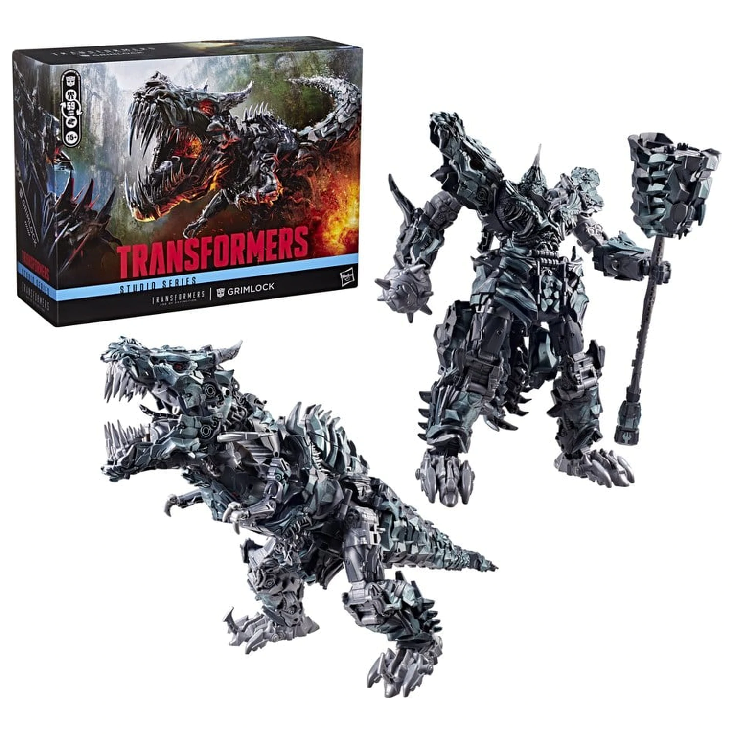 Transformers: Age of Extinction Studio Series Titan Class Akčná figúrka Grimlock 38 cm produktová fotografia