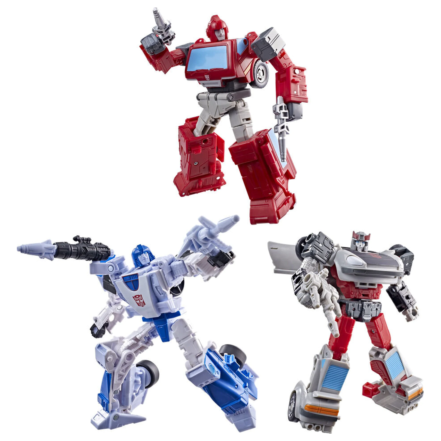 Transformers Age of the Primes Atobot Mirage & Ironhide & Bluestreak set 3 figúrok 13-15cm produktová fotografia