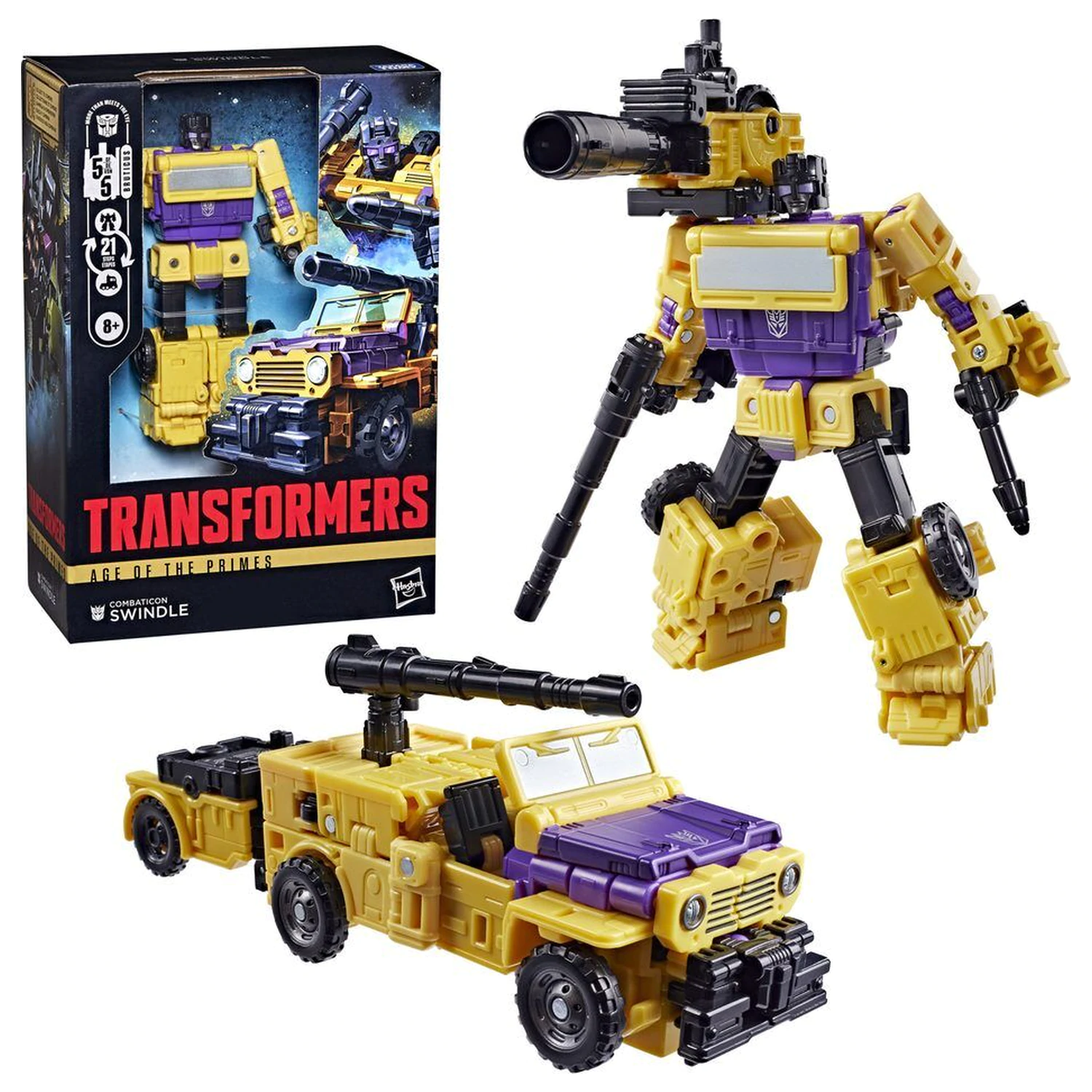 Transformers Age Of The Primes Combaticon Swindle figúrka 16.5cm produktová fotografia
