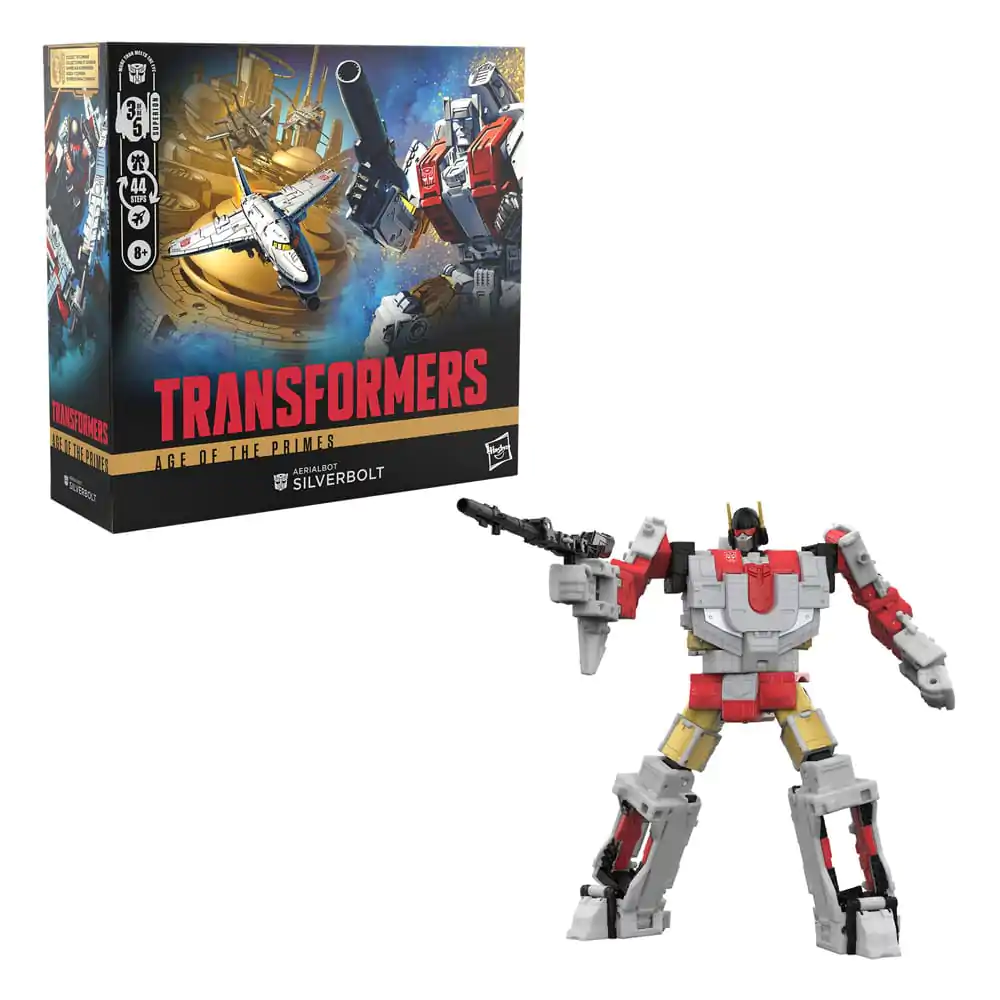 Transformers Age of the Primes Commander Class Akčná figúrka Aerialbot Silverbot 18 cm produktová fotografia