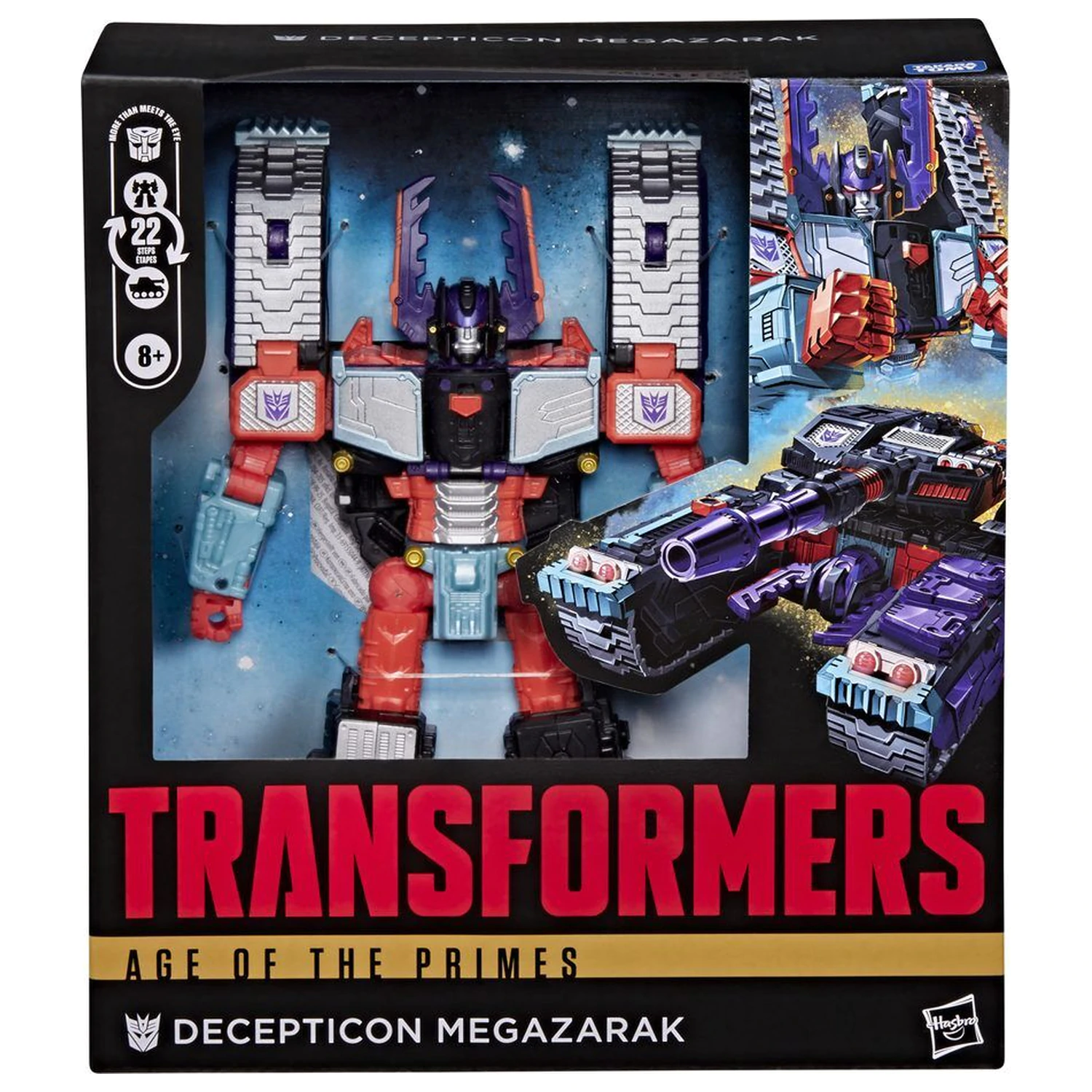 Transformers Age Of The Primes Decepticon Megazarak figúrka 19cm produktová fotografia