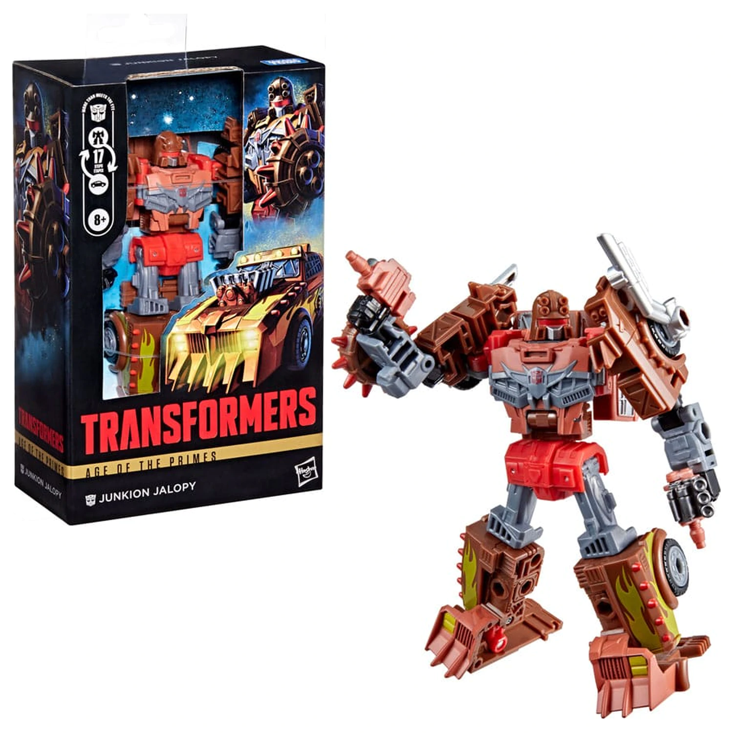 Transformers Age of the Primes Deluxe Class akčná figúrka Junkion Jalopy 14 cm produktová fotografia