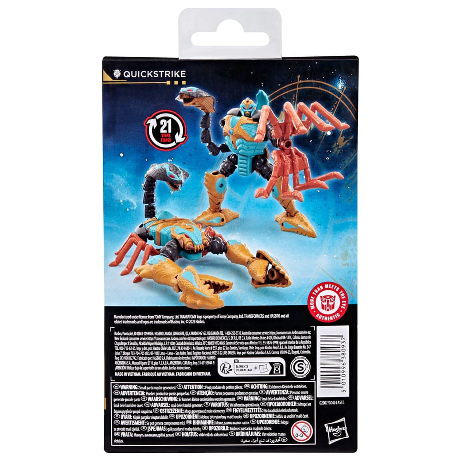 Transformers Age of the Primes Deluxe Class akčná figúrka Quickstrike 14 cm produktová fotografia