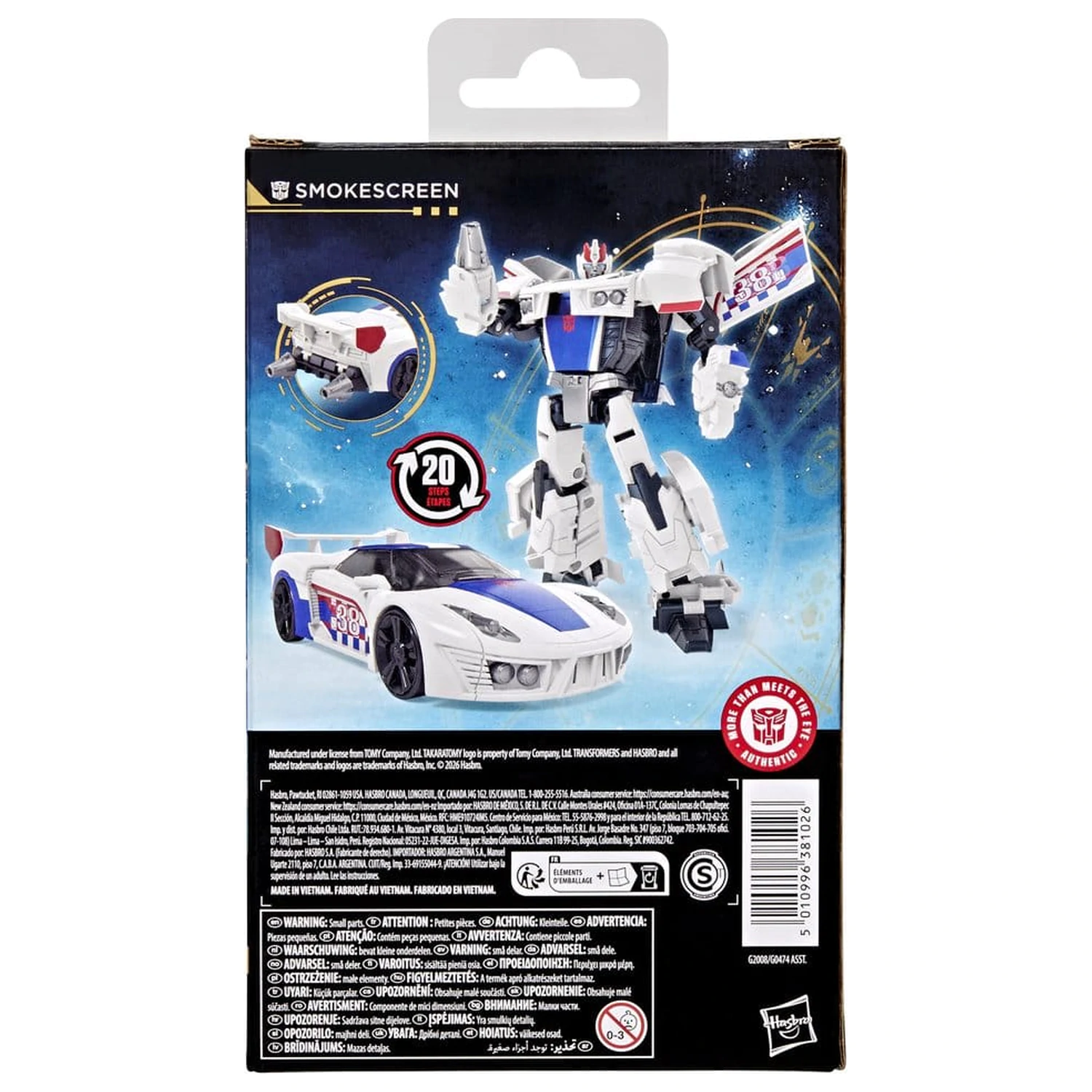 Transformers Age of the Primes Deluxe Class akčná figúrka Smokescreen 13 cm produktová fotografia