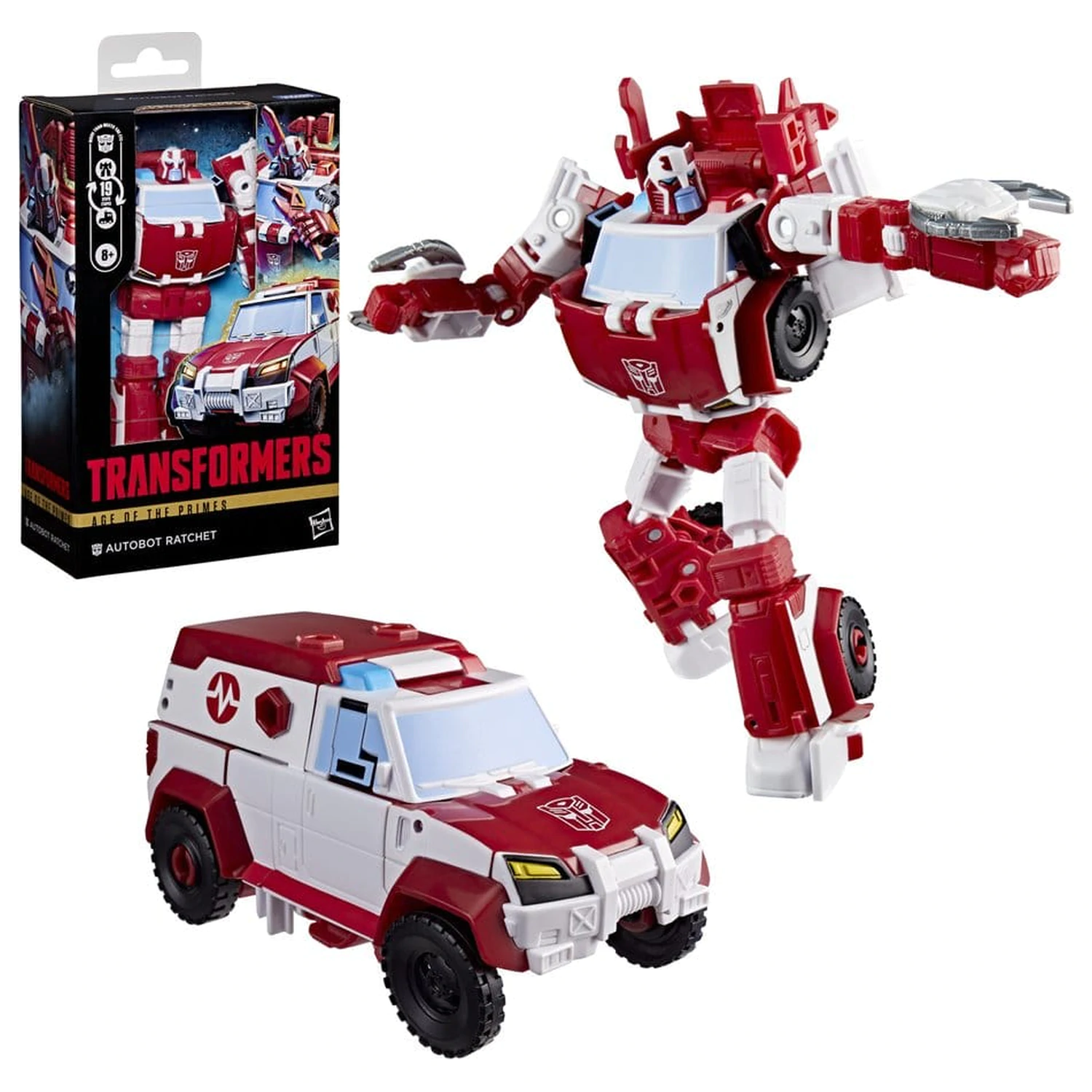 Transformers Age of the Primes Deluxe Class akčná figúrka Autobot Ratchet 15 cm produktová fotografia