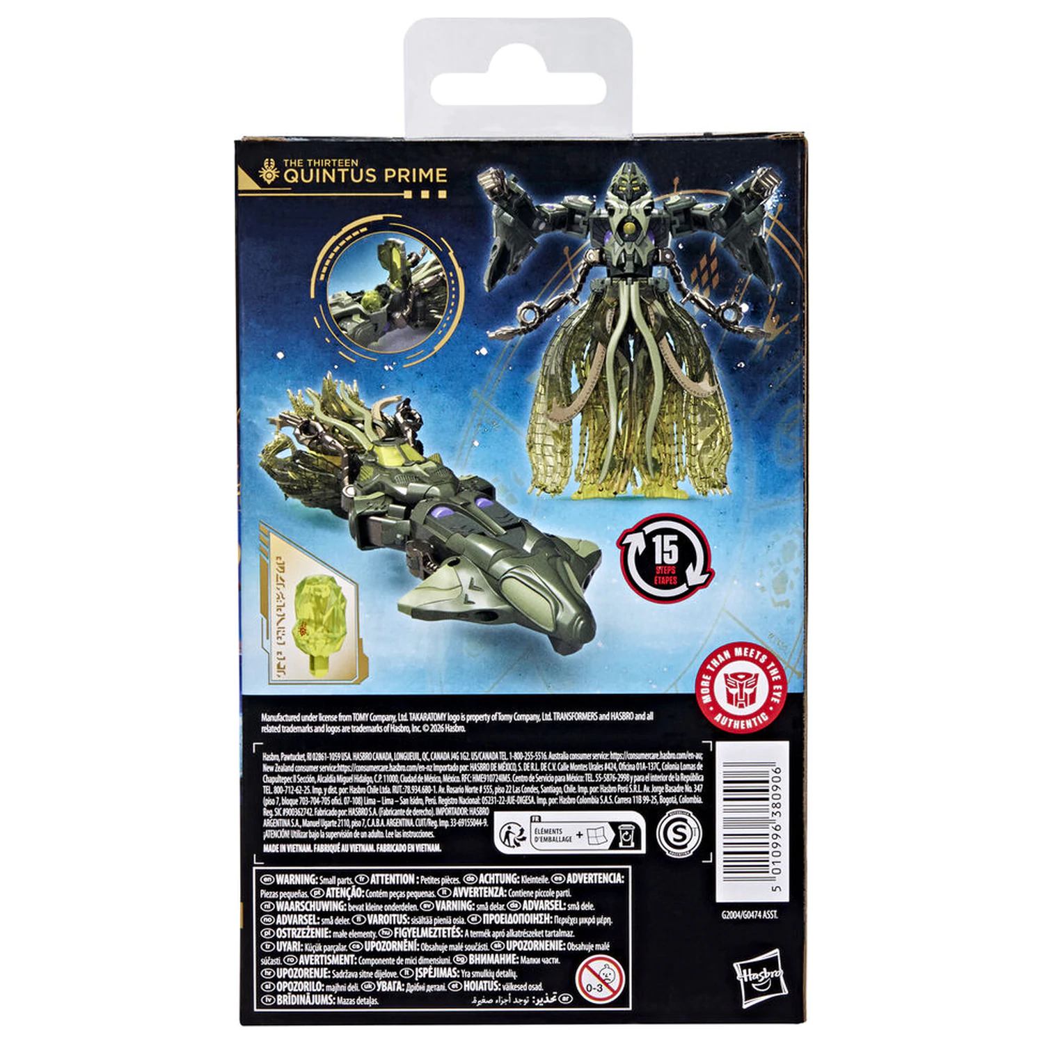 Transformers Age of the Primes Quintus Prime The Thirteen figúrka 14cm produktová fotografia